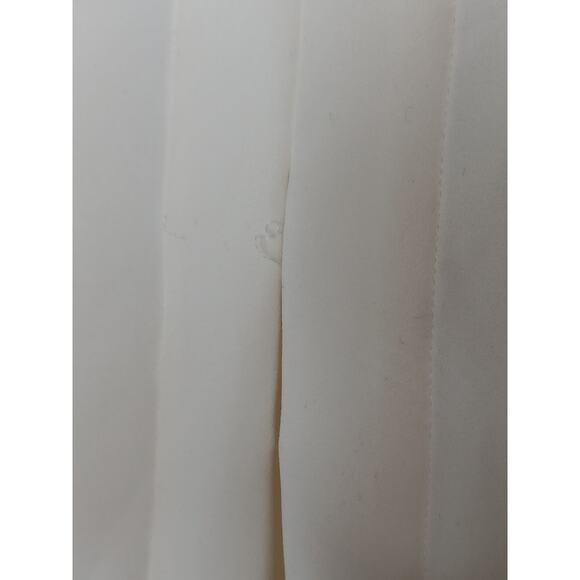 Yoko Chan Ivory Black Long Sleeve Cape Back Jumpsuit 36 (US 4) Made in Japan - Picture 11 of 16